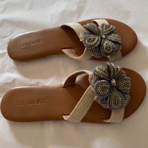 NEW ash amaira embellished slides